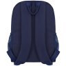 Темно-синій рюкзак з текстилю на одну блискавку Bagland (55423) - 7