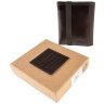 Мужской кошелек из натуральной гладкой кожи на резинке с RFID-защитой Ashwood 1265 VT коричневого цвета 95423 фото №7 Мужской кошелек из натуральной гладкой кожи на резинке с RFID-защитой Ashwood 1265 VT коричневого цвета 95423 modnotak фото - 7