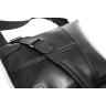 Класична наплічна сумка планшет з гладкої шкіри чорного кольору VATTO (11864) - 12