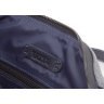 Велика ділова сумка з фактурної шкіри синього кольору VATTO (11964) - 9
