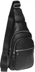 Шкіряна чоловіча сумка-рюкзак з натуральної шкіри Borsa Leather (19304)