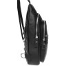 Кожаная мужская сумка-рюкзак из натуральной кожи Borsa Leather (19304) - 5