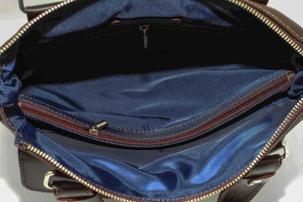 Стильная мужская сумка из фактурной кожи с ручками VATTO (12064)