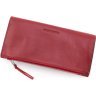Червоний жіночий гаманець великого розміру з високоякісної шкіри Grande Pelle (19313) - 4