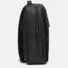 Місткий чоловічий рюкзак з якісного поліестеру чорного кольору Monsen (22134) - 4