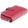 Червоний жіночий гаманець із натуральної шкіри високої якості з монетницею Visconti 68823 - 10