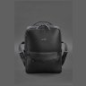 Черный женский классический рюкзак из натуральной кожи флотар BlankNote Cooper 78923 - 3