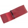 Красная женская сумка-кошелек из натуральной кожи Grande Pelle (15469) - 9