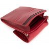 Червона жіноча сумка-гаманець з натуральної шкіри Grande Pelle (15469) - 10