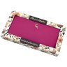Женский кожаный кошелек яркого розового цвета на молнии Ashwood 69623 - 8