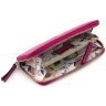 Жіночий шкіряний гаманець яскравого рожевого кольору на блискавці Ashwood 69623 - 5
