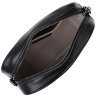 Черная женская сумка из натуральной стеганой кожи с плечевым ремешком Vintage 2422387 - 4