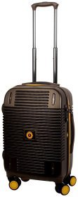 Дорожный чемодан Bahamas из прочного материала Vip Collection 102424 (коричневый)