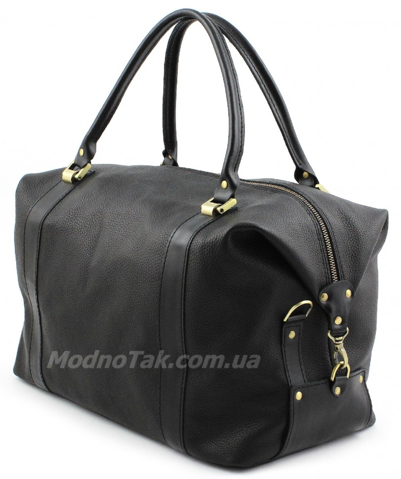 Дорожня сумка зручних розмірів зі шкіри флотар Travel Leather Bag (11001)