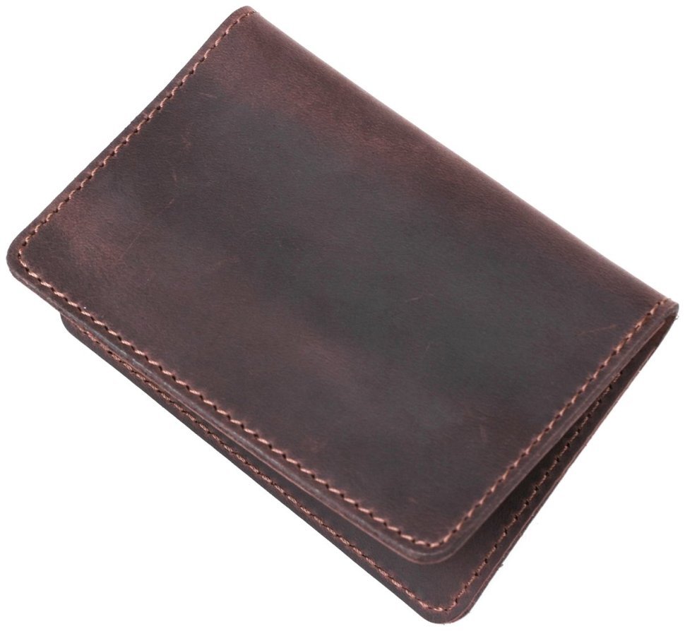 Шкіряна коричнева обкладинка для прав водія Shvigel (2413925) фото №15 Шкіряна коричнева обкладинка для прав водія Shvigel (2413925) modnotak фото №15