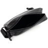 Кожаная мужская сумка кросс-боди горизонтальная Grande Pelle 102724 черная фото №6 Кожаная мужская сумка кросс-боди горизонтальная Grande Pelle 102724 черная modnotak фото - 6