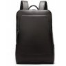 Шкіряний чоловічий рюкзак із зернистою фактурою у темно-коричневому кольорі Bexhil (19861) - 3