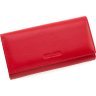 Жіночий червоний гаманець із натуральної шкіри на два відділення Marco Coverna (17180) - 1