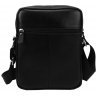 Мужская сумка-планшет черного цвета из натуральной кожи через плечо Tiding Bag (15907) - 3