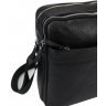 Мужская сумка-планшет черного цвета из натуральной кожи через плечо Tiding Bag (15907) - 5