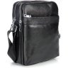 Мужская сумка-планшет черного цвета из натуральной кожи через плечо Tiding Bag (15907) фото №9 Мужская сумка-планшет черного цвета из натуральной кожи через плечо Tiding Bag (15907) modnotak фото - 9