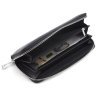 Чорний жіночий гаманець горизонтального типу із фактурної шкіри ST Leather 73824 - 5