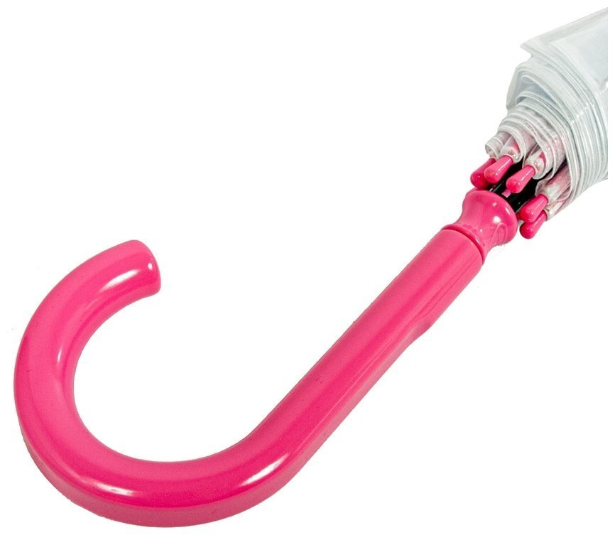 Зонт-трость женский Fulton L042 Birdcage-2 Sketchy Springs (прозрачный с принтом цветов) 93924 modnotak фото №8