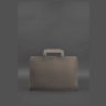 Темно-бежевая сумка из натуральной кожи для ноутбука и документов BlankNote (12789) - 5