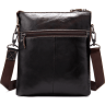 Популярна сумка на плече коричневого кольору з натуральної шкіри Vintage (20025) - 2