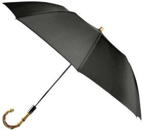 Зонт мужской складной полуавтомат черного цвета Fulton Portobello-1 94324