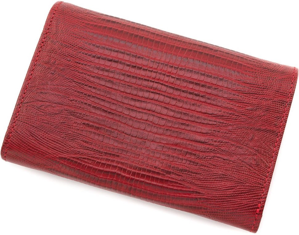 Модний жіночий гаманець з італійської шкіри з тисненням під рептилію Tony Bellucci (10761)
