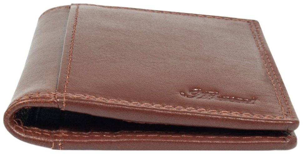 Мужской кожаный картхолдер светло-коричневого цвета Ashwood 94424 фото №5 Мужской кожаный картхолдер светло-коричневого цвета Ashwood 94424 modnotak фото №5