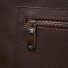 Кожаная коричневая женская сумка-шоппер большого размера Shvigel (16363) - 9