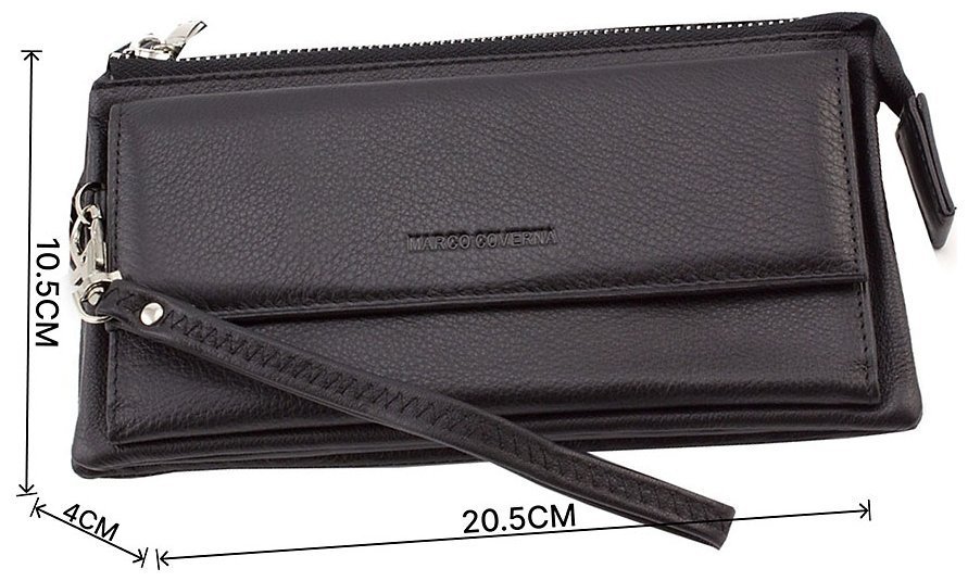 Компактний гаманець-клатч з блоком для карток Marco Coverna (17840) modnotak фото №3