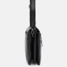 Мужская черная сумка из натуральной кожи с ручкой Ricco Grande (56024) - 4