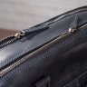 Мужская сумка-портфель из винтажной кожи на две молнии SHVIGEL (2411117) - 10