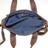 Мужская кожаная сумка коричневого цвета VATTO (11965) - 9