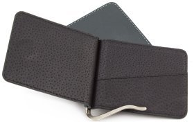 Кожаный зажим для денег с фиксацией на магнит ST Leather (16389)