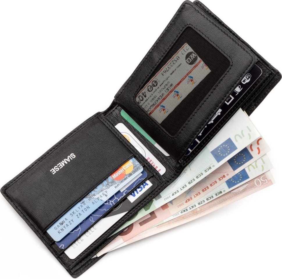 Кошелек из настоящей кожи крокодила (каймана) черного цвета CROCODILE LEATHER (024-18232) фото №5 Кошелек из настоящей кожи крокодила (каймана) черного цвета CROCODILE LEATHER (024-18232) modnotak фото №5