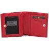 Червоний гаманець середнього розміру з натуральної шкіри Tony Bellucci (12436) - 2