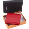 Червоний гаманець середнього розміру з натуральної шкіри Tony Bellucci (12436) - 7