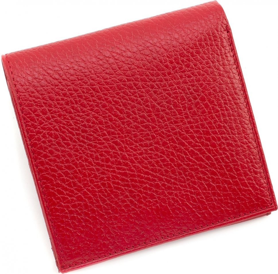 Червоний гаманець середнього розміру з натуральної шкіри Tony Bellucci (12436)