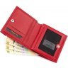 Червоний гаманець середнього розміру з натуральної шкіри Tony Bellucci (12436) - 5