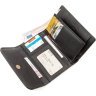 Вертикальний гаманець сірого кольору зі шкіри пітона SNAKE LEATHER (024-18545) - 3