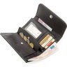 Вертикальний гаманець сірого кольору зі шкіри пітона SNAKE LEATHER (024-18545) - 5