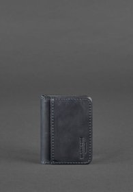 Синяя обложка для ID-паспорта и водительских прав из винтажной кожи BlankNote (41625)