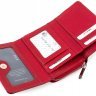 Практичный кошелек красного цвета с фиксацией на магнит KARYA (1157-019) - 6