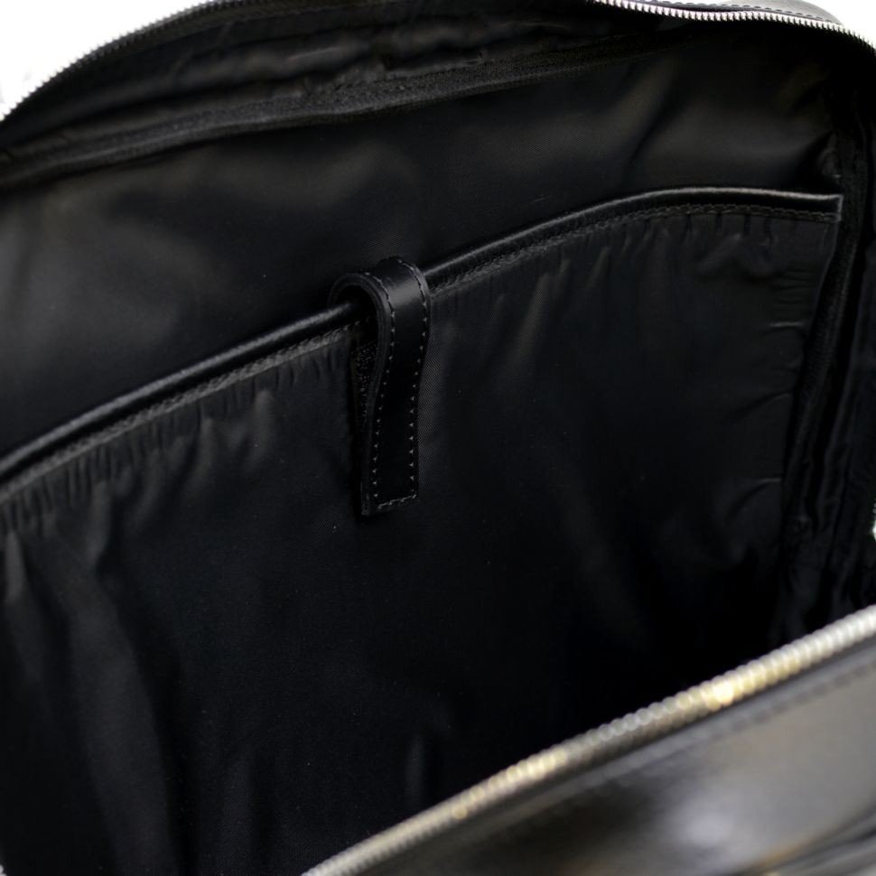 Ділова чоловіча сумка-портфель із натуральної шкіри високої якості TARWA (19639)