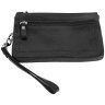 Барсетка з кистьовим ремінцем на блискавці у шкірі флотар Vip Collection 102625 (чорна) фото №2 Барсетка з кистьовим ремінцем на блискавці у шкірі флотар Vip Collection 102625 (чорна) modnotak фото - 2