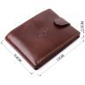 Коричневое мужское портмоне из гладкой натуральной итальянской кожи Tony Perotti 103325 modnotak фото - 3